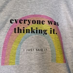 Snarky Sarcastic Rainbow T-shirt